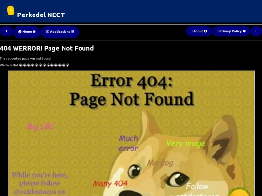 not_found screenshot