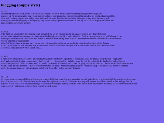 BLOGGGG screenshot
