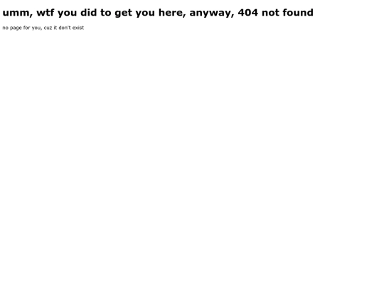 not_found screenshot
