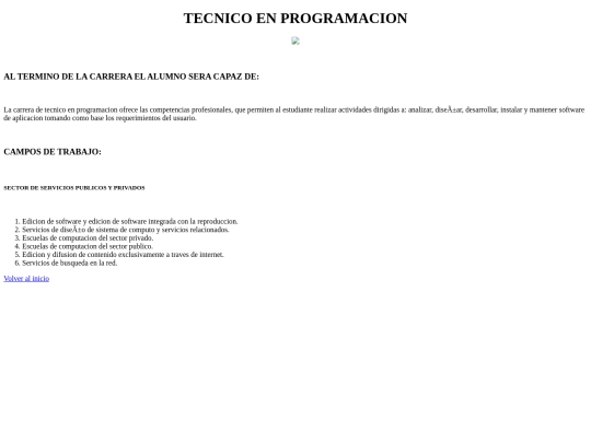 programacion screenshot