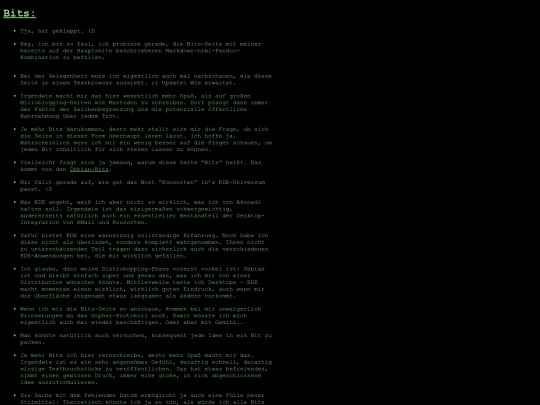 bits screenshot