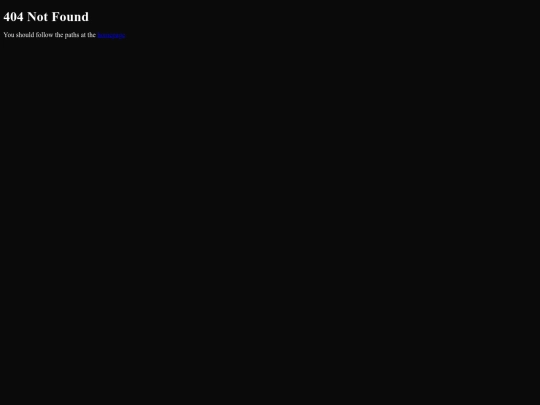 not_found screenshot