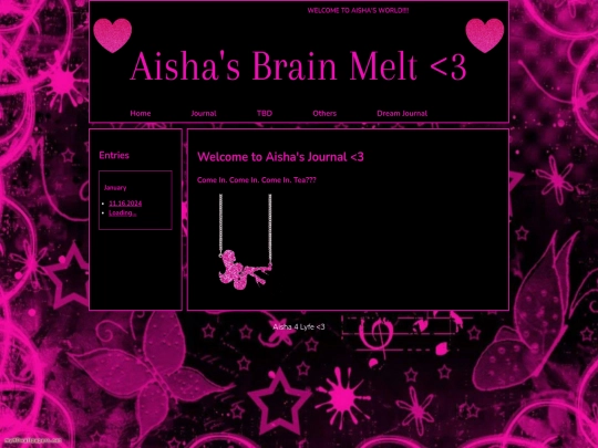Journal screenshot