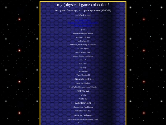 gamecollect screenshot
