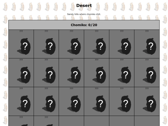 almanac-main(desert) screenshot