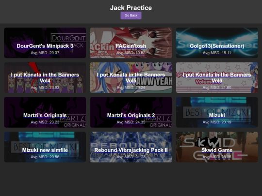 jackpractice screenshot