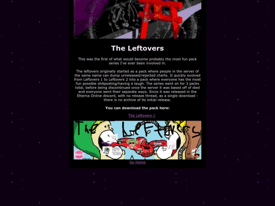 leftovers screenshot