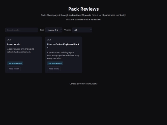 pack_reviews screenshot
