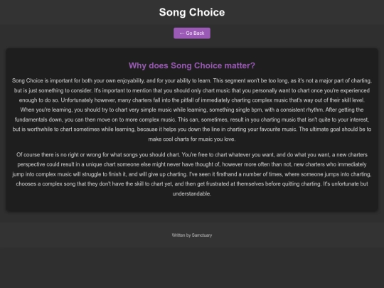 songchoice screenshot