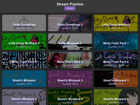 streampractice screenshot