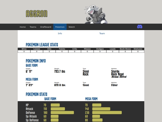 draft/pokemon/aggron screenshot