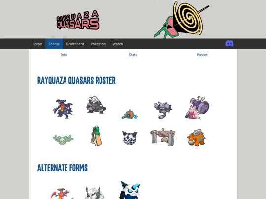 draft/teams/rayquaza-quasars/roster screenshot