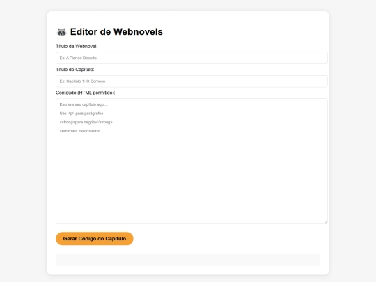 novel-editor screenshot