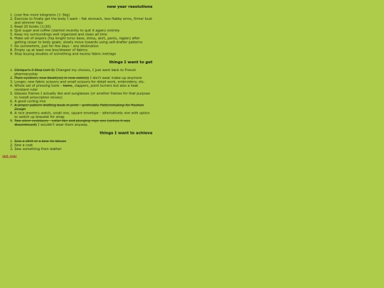 resolutions screenshot