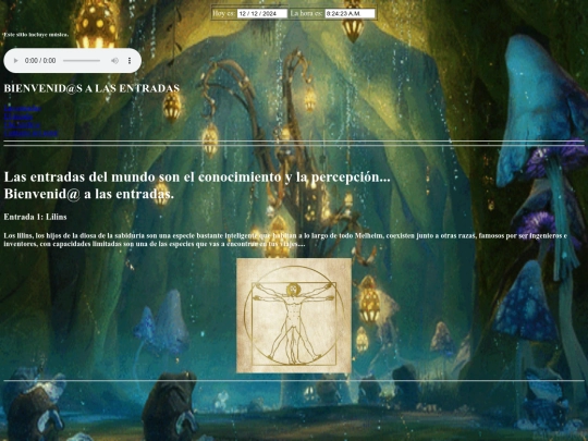 Entradas screenshot