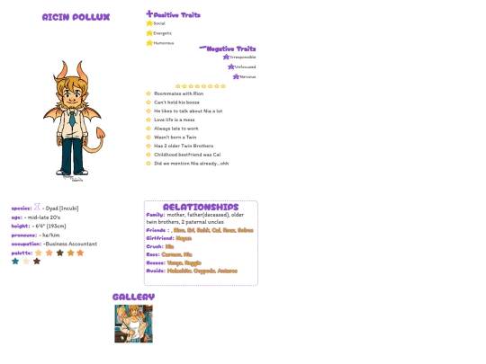 charaprofile/Ricin screenshot
