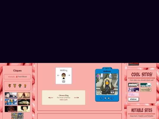 weblinks screenshot