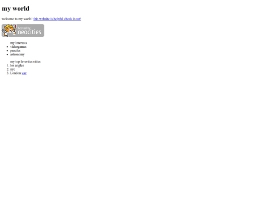 index screenshot
