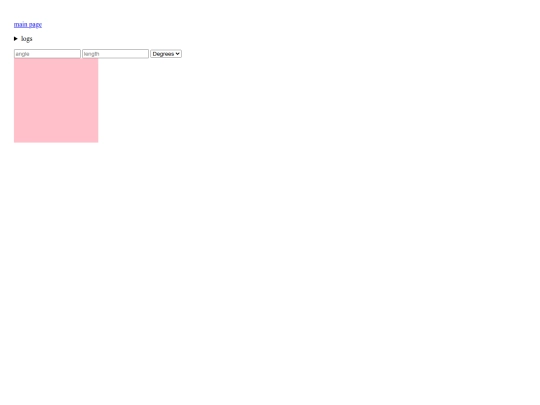 JavaScript-projects/Hypotenuse right angle triangle calculator  screenshot