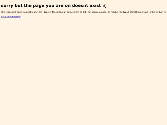 not_found screenshot