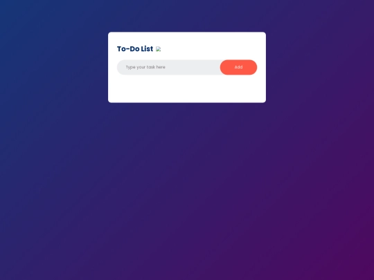 ToDoListApp screenshot