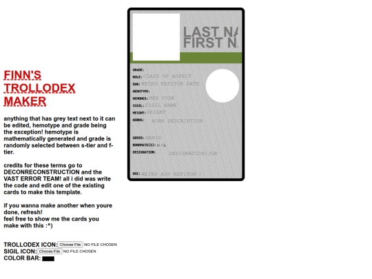 index screenshot