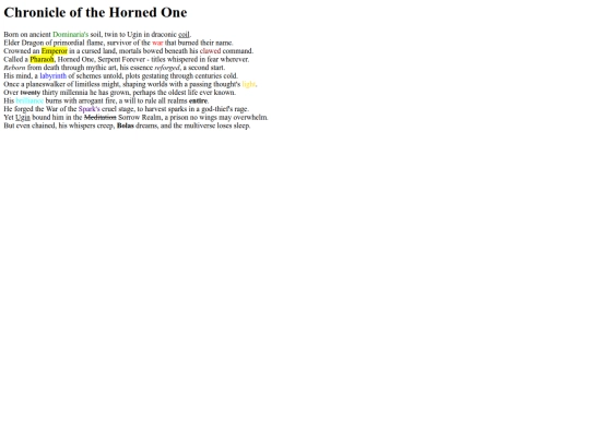Story screenshot