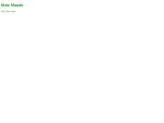 HolaMundo screenshot
