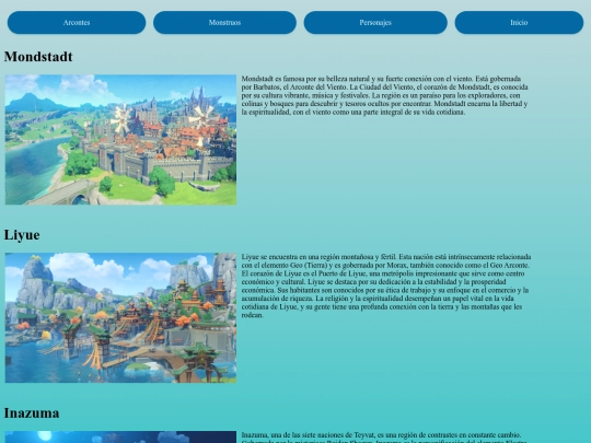 Proyecto/Regiones screenshot