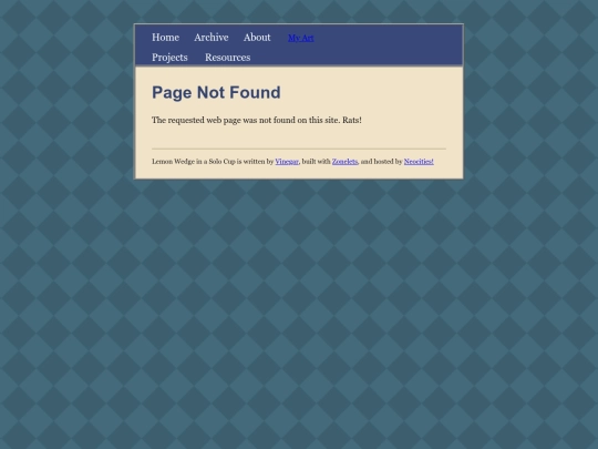 main/not_found screenshot