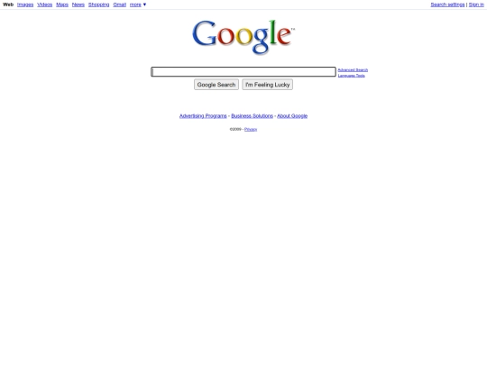 search screenshot