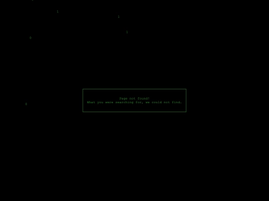 not_found screenshot