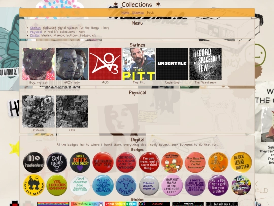 collections screenshot