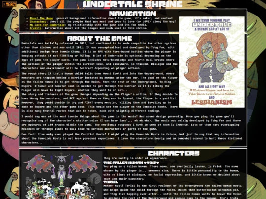 collections/undertale screenshot