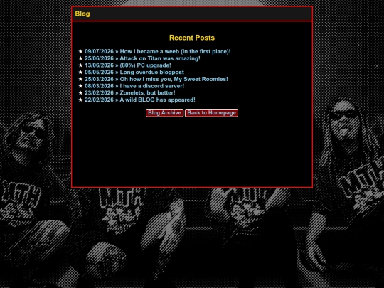 blog screenshot