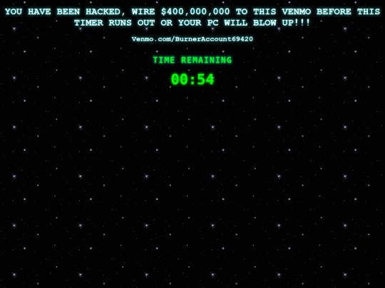 HACKED screenshot