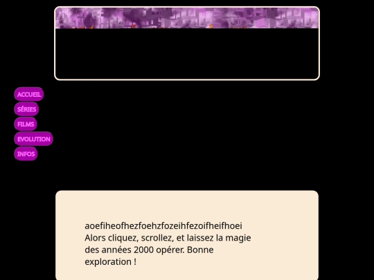 infos screenshot