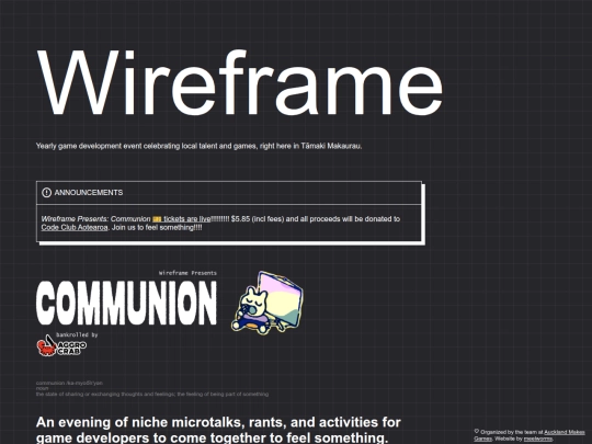 wireframe screenshot