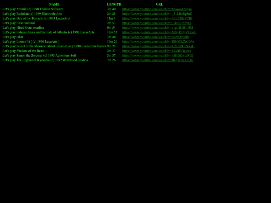 dos_videos screenshot