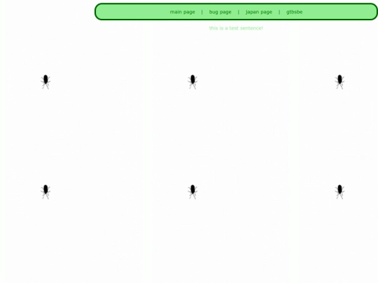 pages/bug screenshot