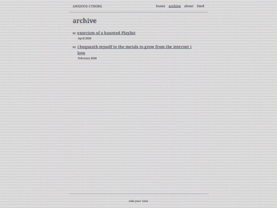 blog screenshot