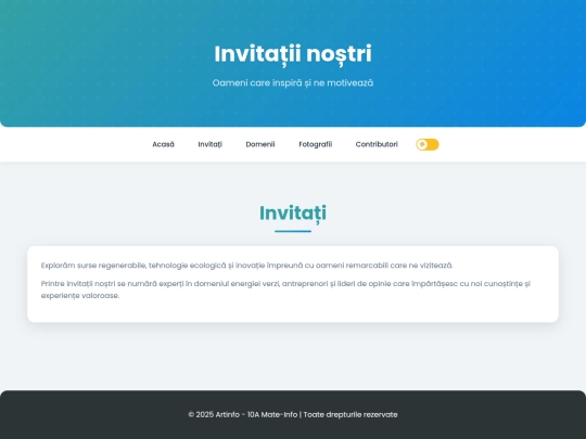 invitati screenshot