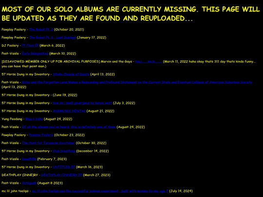solodiscography screenshot