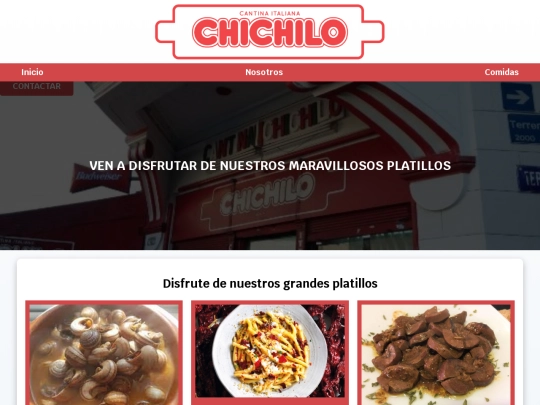 comidas screenshot