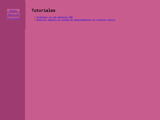 tutoriales screenshot