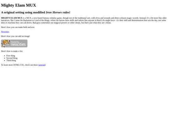mightyelam screenshot