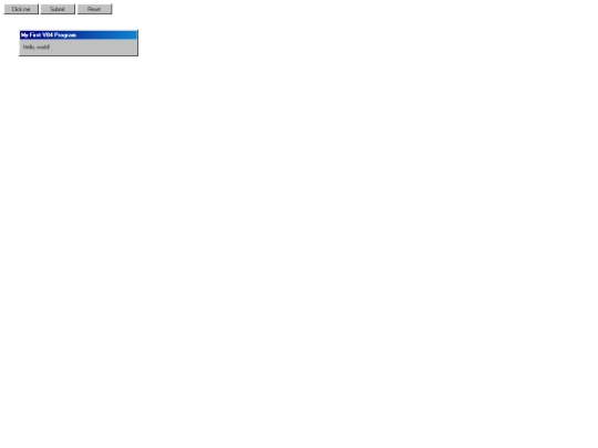 test screenshot