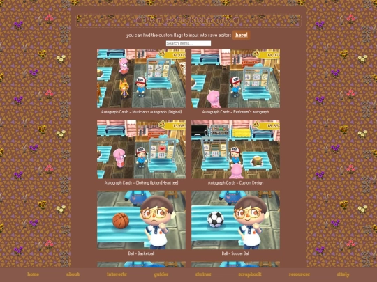 acnl/customizations screenshot