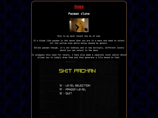Projs/pacman screenshot