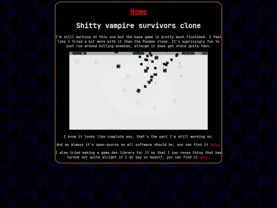Projs/vampire screenshot